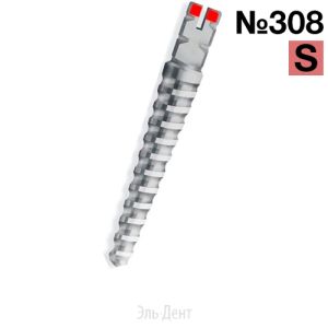 Штифты Unimetric №308/S (0,8 мм) красные 25 шт., Maillefer