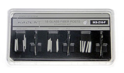 Набор штифтов Ikadent IKS-Z10F стекловолоконные конусные