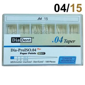 Абсорберы конусные 04 №15 (100шт.), DiaDent