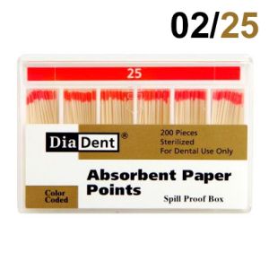 Абсорберы 02 №25 (200шт), DiaDent