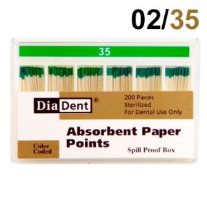 Абсорберы 02 №35 (200шт), DiaDent