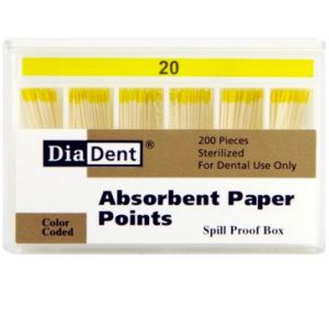 Абсорберы 02 №20 (200шт), DiaDent