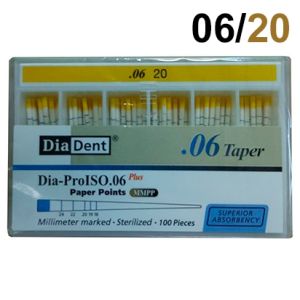 Абсорберы конусные 06 №20 (100шт.), DiaDent