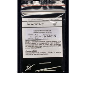 Штифты Ikadent IKS-В01-V (6шт.) стекловолоконные конические