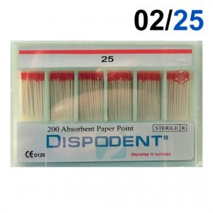 Абсорберы 02 №25 (200шт), Dispodent