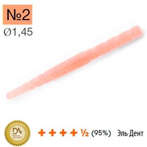 Штифты RTD Macro-Lock Post illusion X-RO №2, Ø1,45 мм- цветокодированные кварцевые штифты (крас.), 10 шт. 4590312B