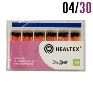 Гуттаперча 04/№30 (60 шт) Healtex