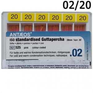 Guttapercha 02 №20 (L:28) 120 шт., VDW
