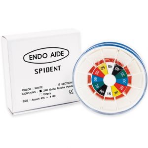 Гуттаперча в органайзере № 15-80 (240 шт) Spident