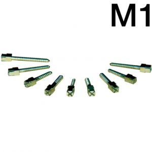 Штифты титановые ШВТ M1, 12шт. Форма