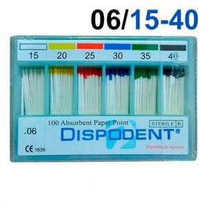 Абсорберы DISPODENT конусные №06/15-40