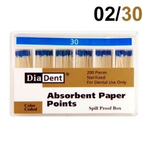 Абсорберы 02 №30 (200шт), DiaDent