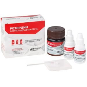 Резорцин-формальдегидная паста (25гр+10мл+10мл), Омега