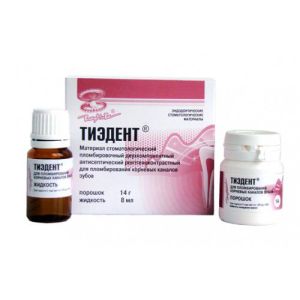 Тиэдент (порошок 14 г+ жидкость 10мл), ВладМиВа