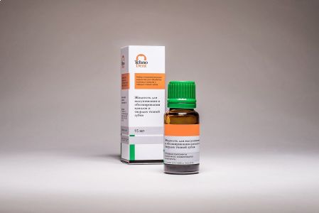 Жидкость для высушивания и обезжиривания твердых тканей зуба (15мл), ТехноДент