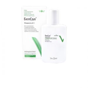 БелСол №1 (125мл.) жидкость для обработки слизистой оболочки полости рта, ВладМиВа