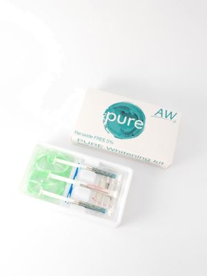 Amazing White Premium PURE 0%- набор для клинического отбеливания для чувствительных зубов на 4 пациента - без перекиси. AW8800 0% (США)