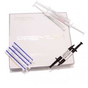 Amazing White Professional Premium 38% - Набор для клинического отбеливания лампой на 4 чел. (США)