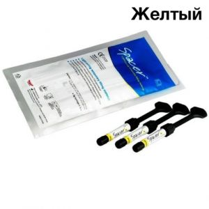 Spacer материал для временного пломбирования, цвет желтый, 3 г