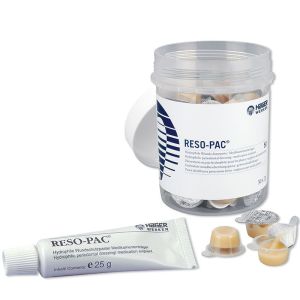 Reso-Pac (тюбик 25г)-саморассасывающаяся повязка для изоляции ран, Hager & Werken