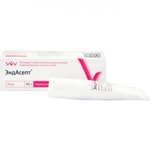ЭндАсепт-гель для лечения инфицированных каналов зубов, 10г., ВладМиВа
