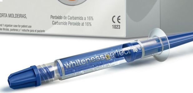 Whiteness Perfect 16% (1шпр.х3г)-домашнее ночное отбеливание на основе перекиси карбамида, FGM (Бразилия)