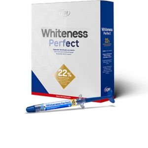 Whiteness Perfect 22% (4шпр.х3г, 2 плас., контейнер)-домашнее дневное отбеливание на основе перекиси карбамида, FGM (Бразилия)