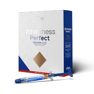 Whiteness Perfect 16% (5шпр.х3г, 2плас., конт.)-домашнее ночное отбеливание на основе перекиси карбамида, FGM (Бразилия)