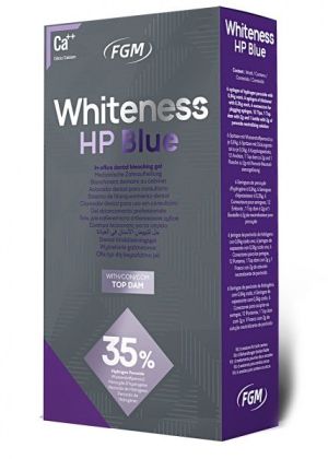 Whiteness HP Blue 35% Мини-Кит-клиническое отбеливание-Набор 2шпр. (на 1 пациента) (Бразилия)