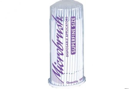 Аппликаторы Microbrush Super Fine 1,0мм (дл.8см) 100 шт.,