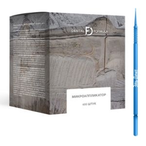 Аппликаторы DENTAL FORMULA Ultrafine (голубой) 100шт. Benovy
