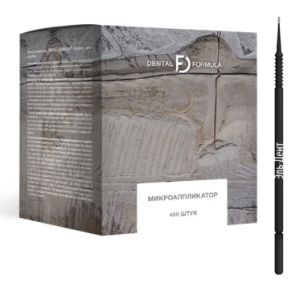 Аппликаторы DENTAL FORMULA Cylinder (черный) 100шт. Benovy