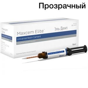 Maxcem Elite Mini Kit, Прозрачный (1шпр.х5г), 34057, Kerr