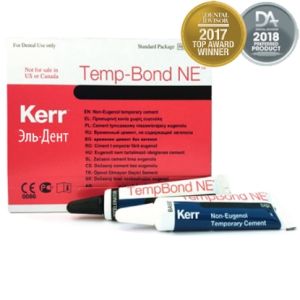 Temp-Bond NE - цемент для временной фиксации коронок (50г+15г). Kerr