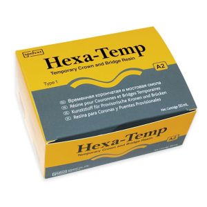 Hexa-Temp пластмасса для временных коронок и мостов A3 (1:1, 50мл.) Spident