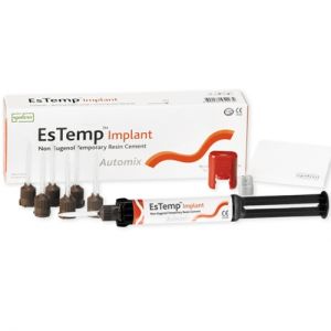 Es Temp Implant (Эс Темп Имплант) (8гр 1 шпр, 6 смеш. насадок,полипанель), Spident (Южная Корея)