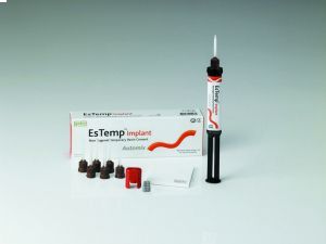Es Temp Implant (Эс Темп Имплант) (8гр 1 шпр, 6 смеш. насадок,полипанель), Spident (Южная Корея)