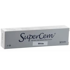 SuperCem белый (1 картридж 5мл, 10 смесительных наконечников, 10 канюль)/DentKist