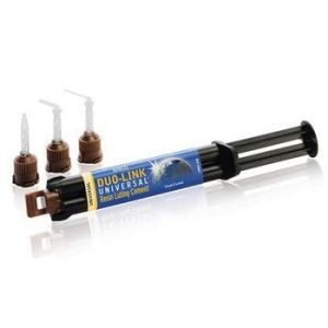 Duo-Link Universal (1 сдвоенный шприц 8гр), цвет: Milky White. Композитный цемент двойного отверждения, BISCO