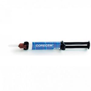 CORECEM - композит двойного отверждения (шпр. 9 г, 10 смеш. канюль, 10 канюль для введения)