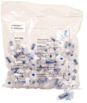 Насадки-смесители динамические 45шт. (для Идентиум, Панасил, Силгинат) "Dinamic Mixers", Kettenbach (17900 белые) для белых картриджей