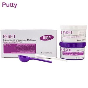 PERFIT Putty Базовый слой (основа-400мл, катализатор-400мл), HUGE DENTAL