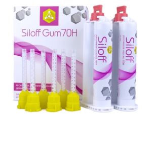 Десневая маска Siloff Gum 70Н 2x50 мл (жесткая), с насадками