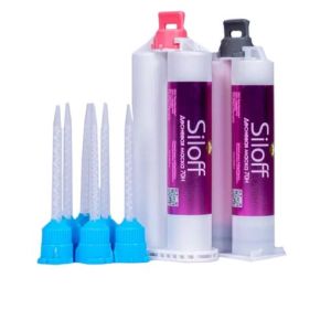 Десневая маска Siloff Gum 70Н 2x50 мл (жесткая), с насадками