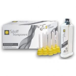 Силикон дублирующий Siloff Transparent 70H, (50 мл)