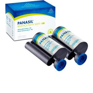 Panasil Binetics Putty Soft-А-силиконовая слеп.масса автоматического замешивания картридж 2*380мл, 14703, Kettenbach