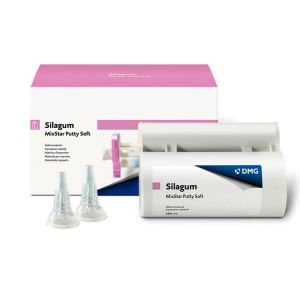 SILAGUM MIXSTAR Putty Soft, картридж 390мл, 10 смешивающих насадок 909534