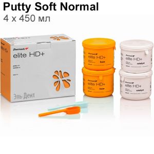 Elite НD + Putty Soft Normal Setting (4х450мл) С-203002