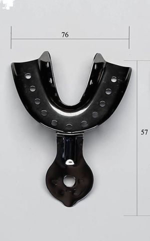 Ложка слепочная металлическая Н-2