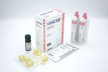 Vestige Gengivest 2x50 ml - А-силикон для десневой маски, твердый, TRAYART